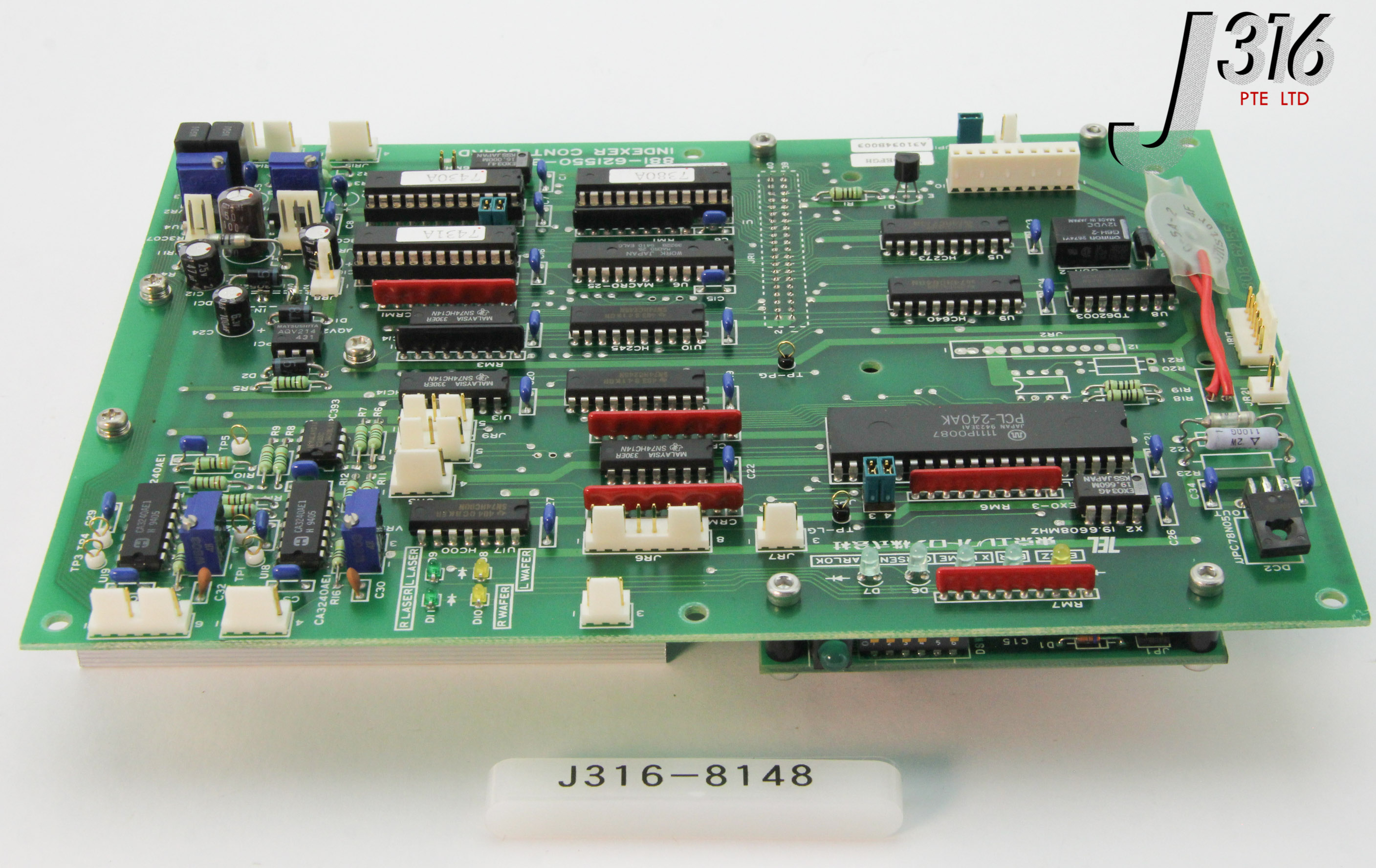 TOP様 8148 TOKYO ELECTRON PCB, INDEXER CONT BOARD W/ 881-621470-1 881